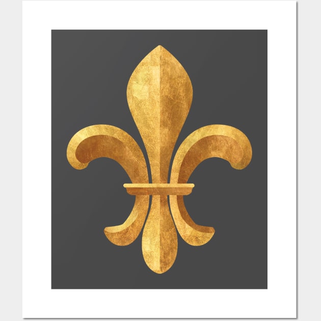 Fleur-de-lis Wall Art by cartogram